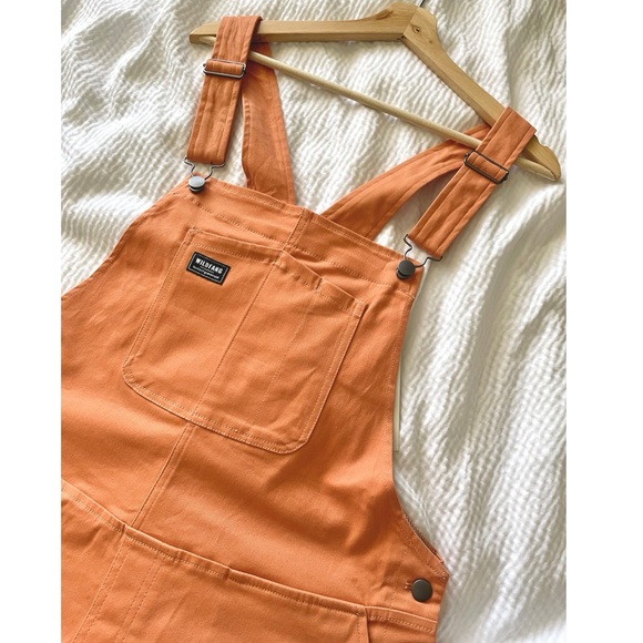 Wildfang Pants - Wildfang The Essential Short Overalls